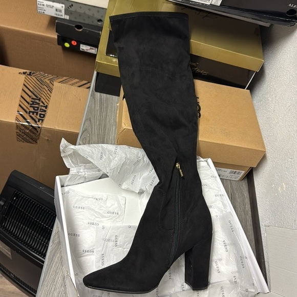 GUESS Mireya Tall Women's Regular Calf Dress Boots - Picture 4 of 5